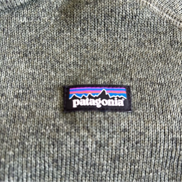 Patagonia Better Sweater Fleece Jacket Full Zipper Green Moss - Picture 7 of 9